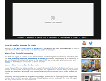 Tablet Screenshot of millbasinhomes.com